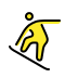 snowboarder on OpenMoji