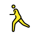 man running on OpenMoji