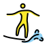 man surfing on OpenMoji