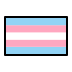transgender flag on OpenMoji