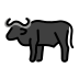 water buffalo on OpenMoji