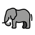 elephant on OpenMoji
