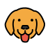 dog face on OpenMoji