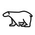 polar bear on OpenMoji