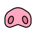 pig nose on OpenMoji