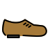man’s shoe on OpenMoji