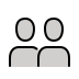 busts in silhouette on OpenMoji