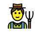 man farmer on OpenMoji