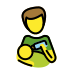 ผู้ชายให้นมลูก on OpenMoji