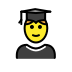 man student on OpenMoji