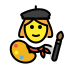 woman artist on OpenMoji