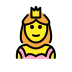 princess on OpenMoji