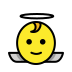 baby angel on OpenMoji