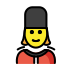woman guard on OpenMoji
