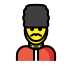 man guard on OpenMoji