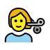 ตัดผม on OpenMoji