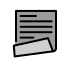 page with curl on OpenMoji