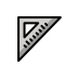 triangular ruler on OpenMoji