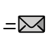 incoming envelope on OpenMoji