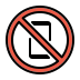 no mobile phones on OpenMoji