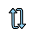 clockwise vertical arrows on OpenMoji