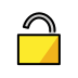 unlocked on OpenMoji