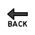 BACK arrow on OpenMoji