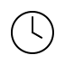 four o’clock on OpenMoji