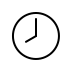 eight o’clock on OpenMoji