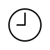 nine o’clock on OpenMoji