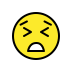 persevering face on OpenMoji