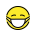 face with medical mask on OpenMoji