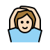 person gesturing OK: light skin tone on OpenMoji