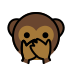 speak-no-evil monkey on OpenMoji