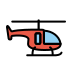helicopter on OpenMoji