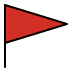triangular flag on OpenMoji