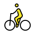 person biking on OpenMoji