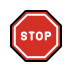 stop sign on OpenMoji