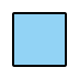 blue square on OpenMoji