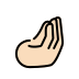 pinched fingers: light skin tone on OpenMoji