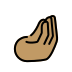 pinched fingers: medium skin tone on OpenMoji