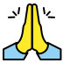 palms up together on OpenMoji
