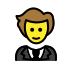 person in tuxedo on OpenMoji