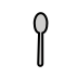 spoon on OpenMoji