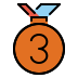 3rd place medal on OpenMoji