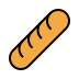 baguette bread on OpenMoji