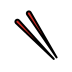 chopsticks on OpenMoji