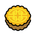 moon cake on OpenMoji
