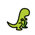T-Rex on OpenMoji