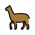 llama on OpenMoji